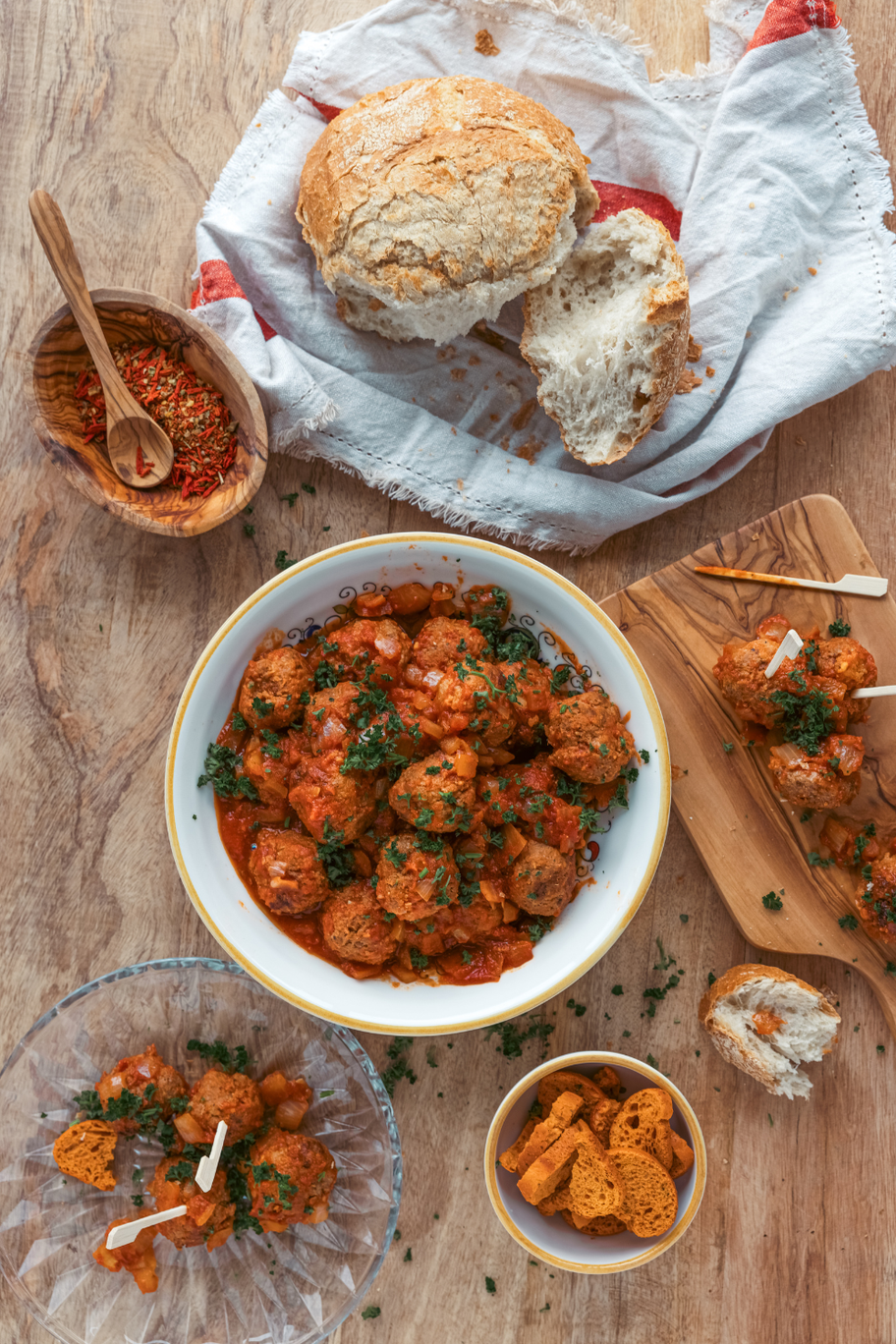 Boulettes de viande à la sauce tomate