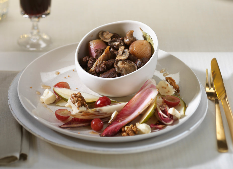 Stoofschotel & Lofsalade