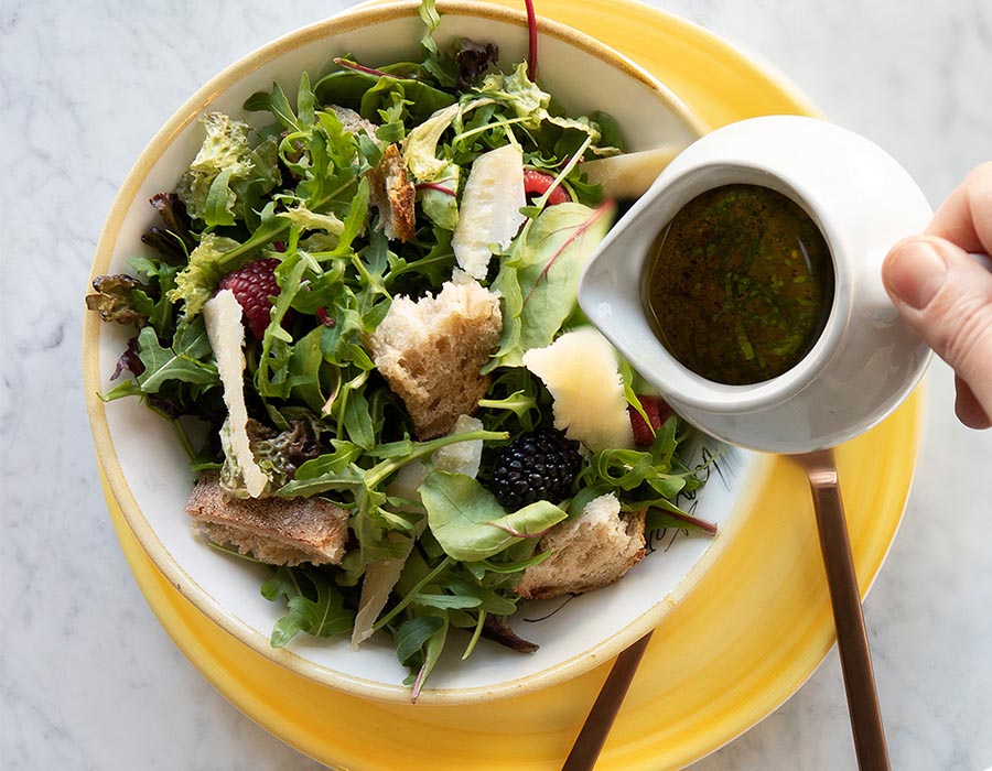 Vinaigrette au vinaigre de limoncello