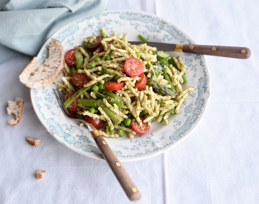 Pasta trofie primavera