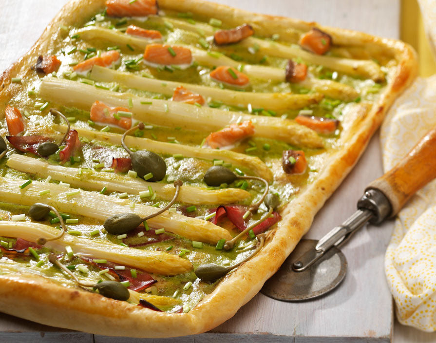 Gâteau Assiette Duo Asperges