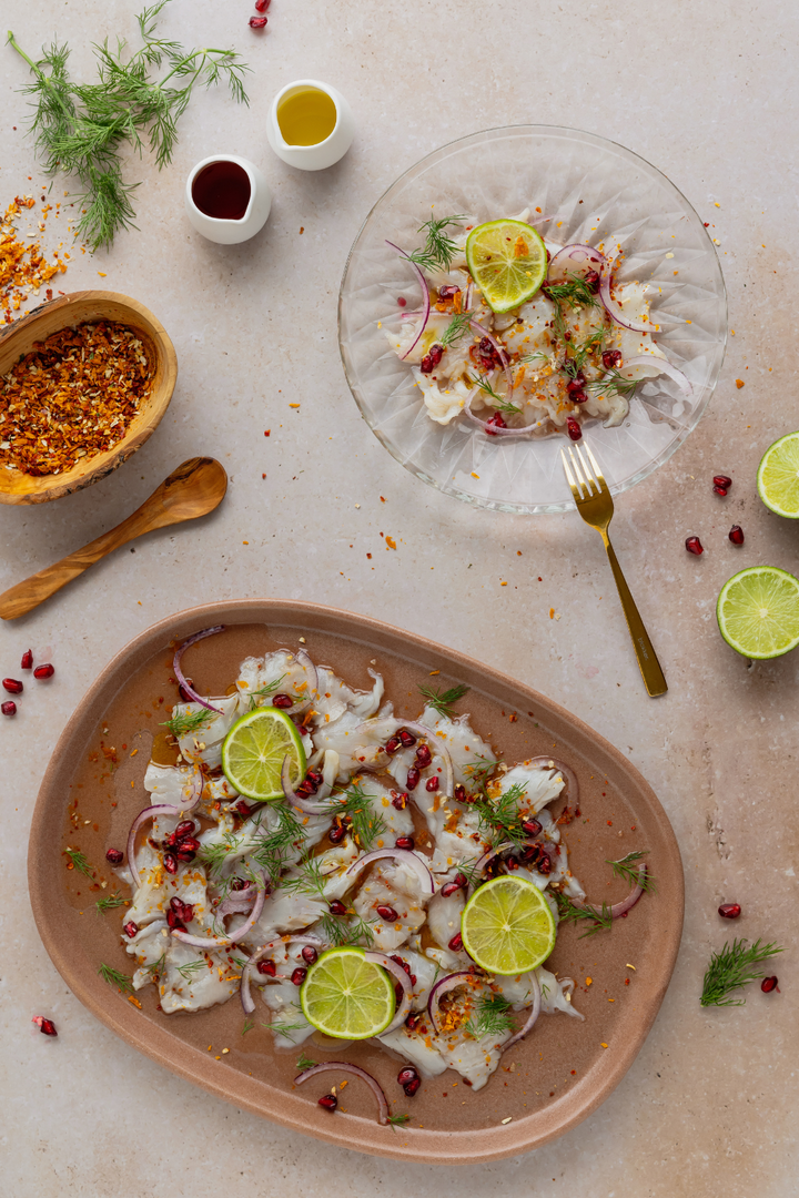 Ceviche van zeebaars