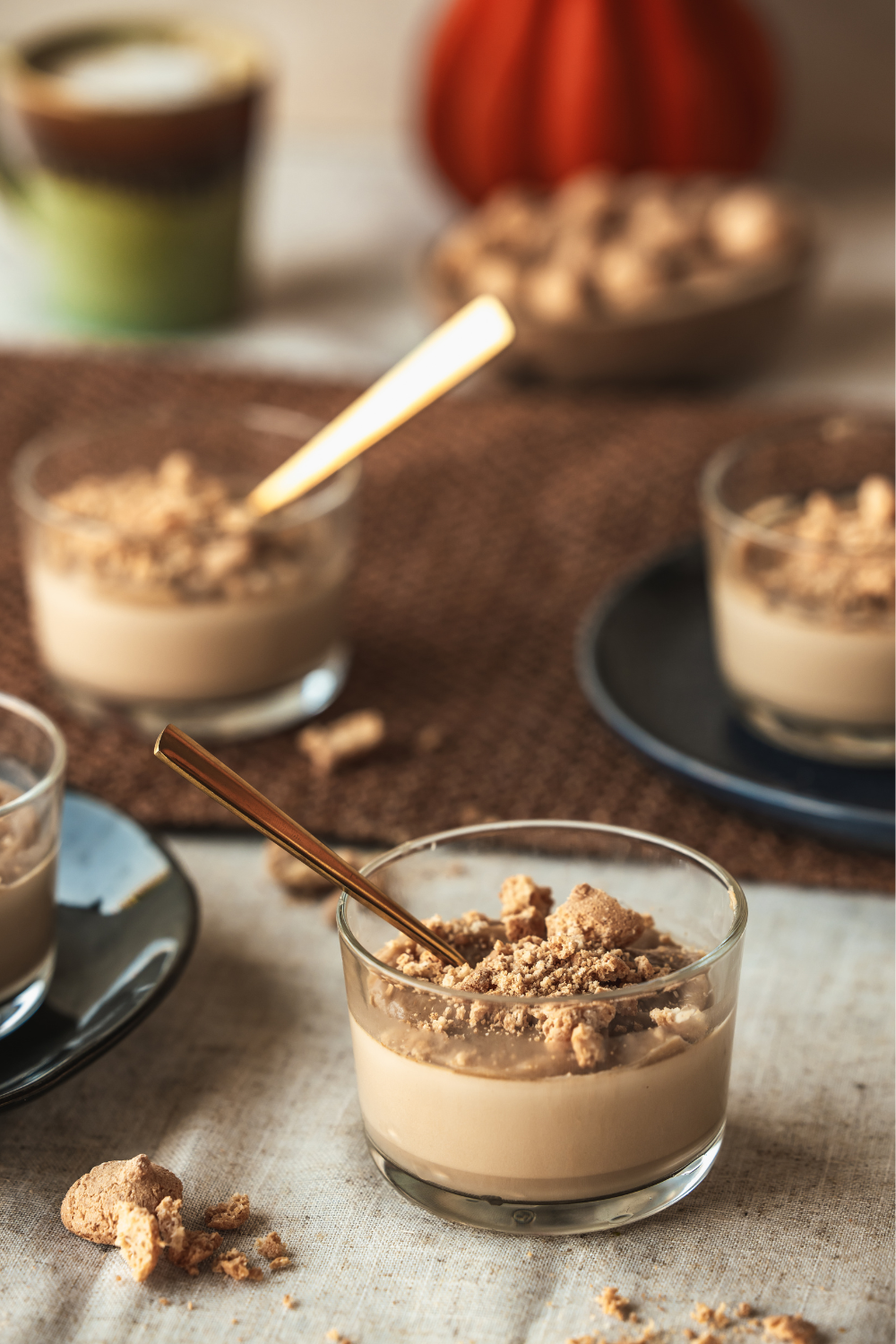 Koffie panna cotta