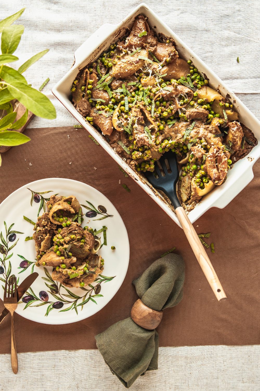 Pompoen Pastaschotel