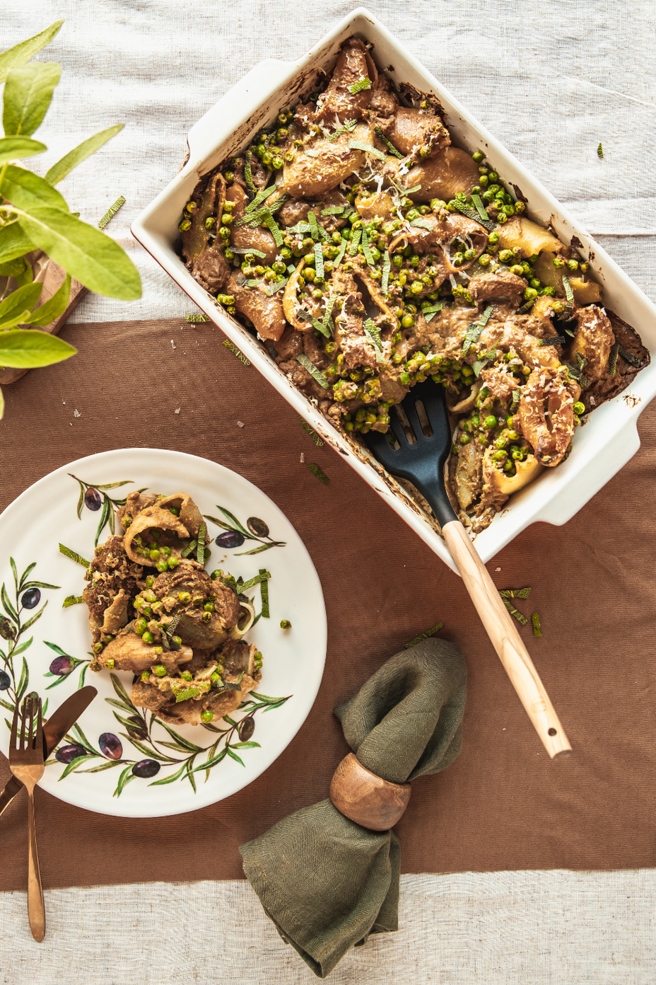 Pompoen Pastaschotel