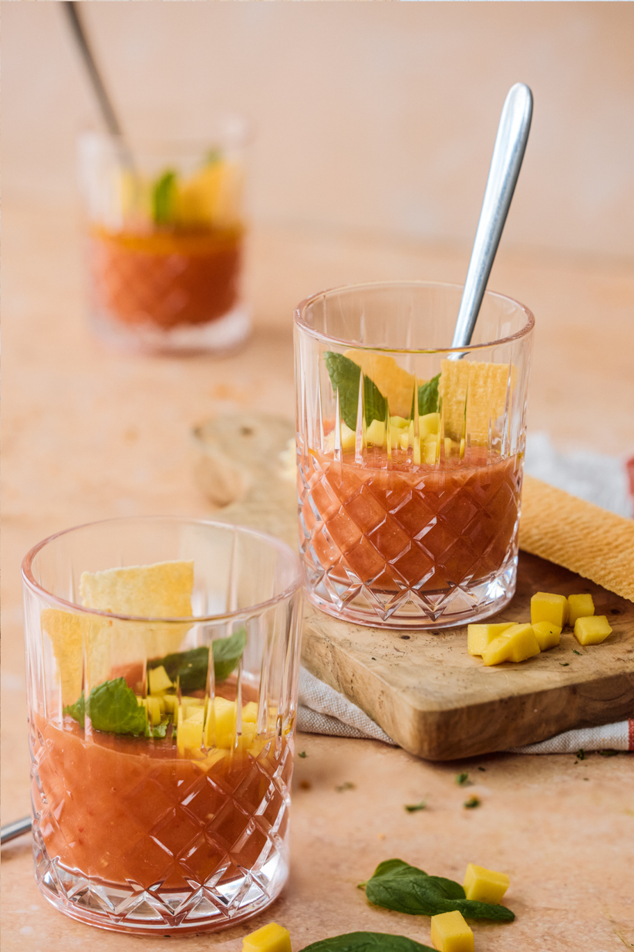 Gaspacho de mangue