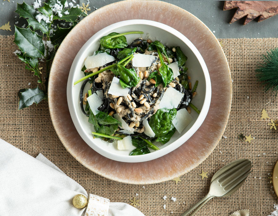 Pâtes à la sauce aux truffes blanches