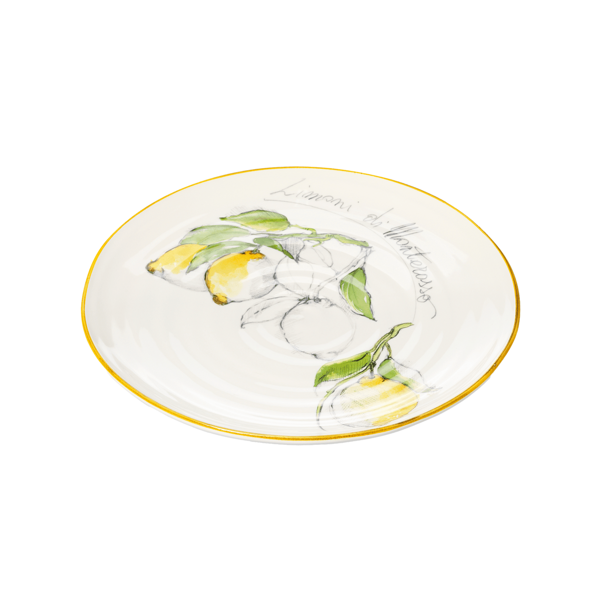 Limoni schaal plat - 39cm