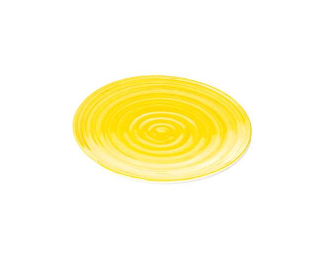 Limoni assiette jaune - 28cm