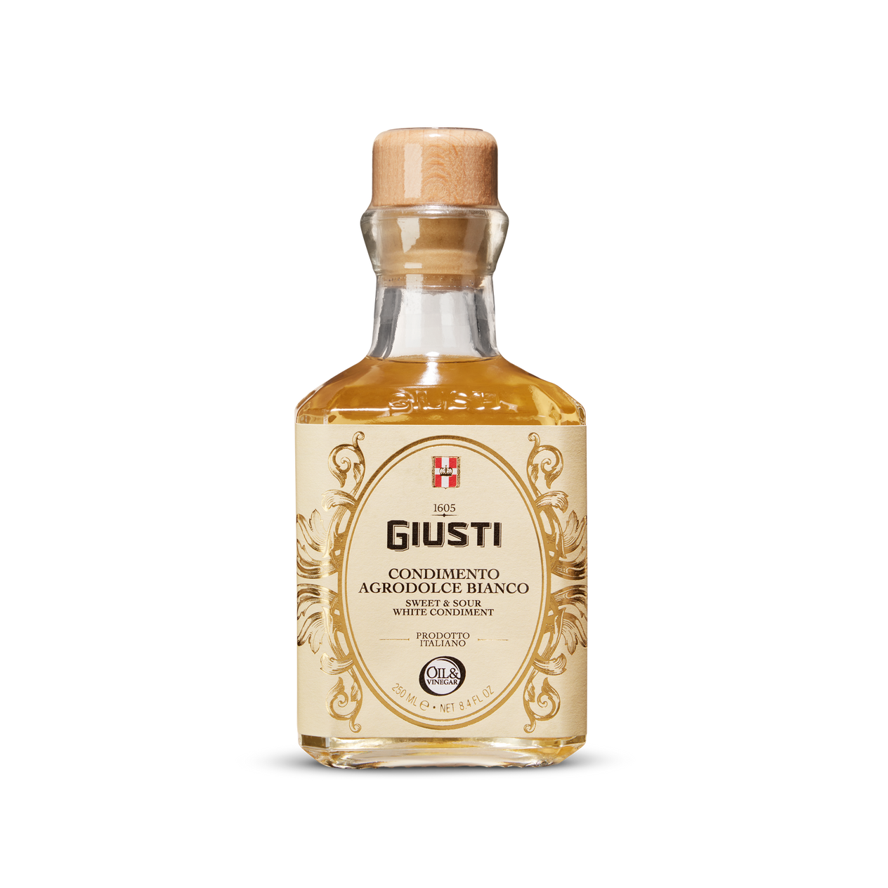 Coffret Cadeau Vinaigre Balsamique Blanc - Bianco di Modena - 250 ml