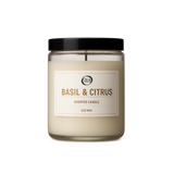 Geurkaars Basilicum & Citrus - 180g