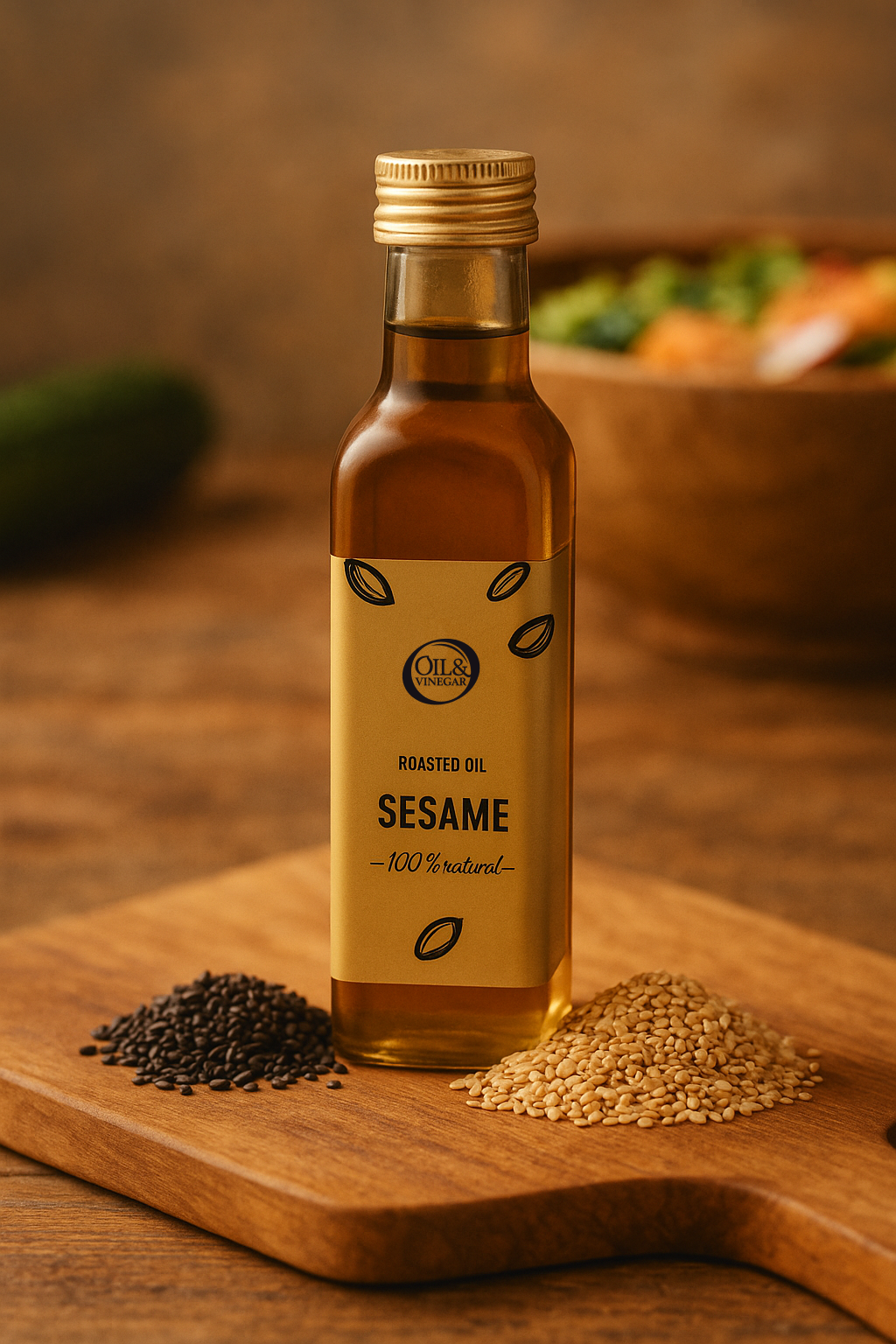 Huile de sésame grillé - 250 ml