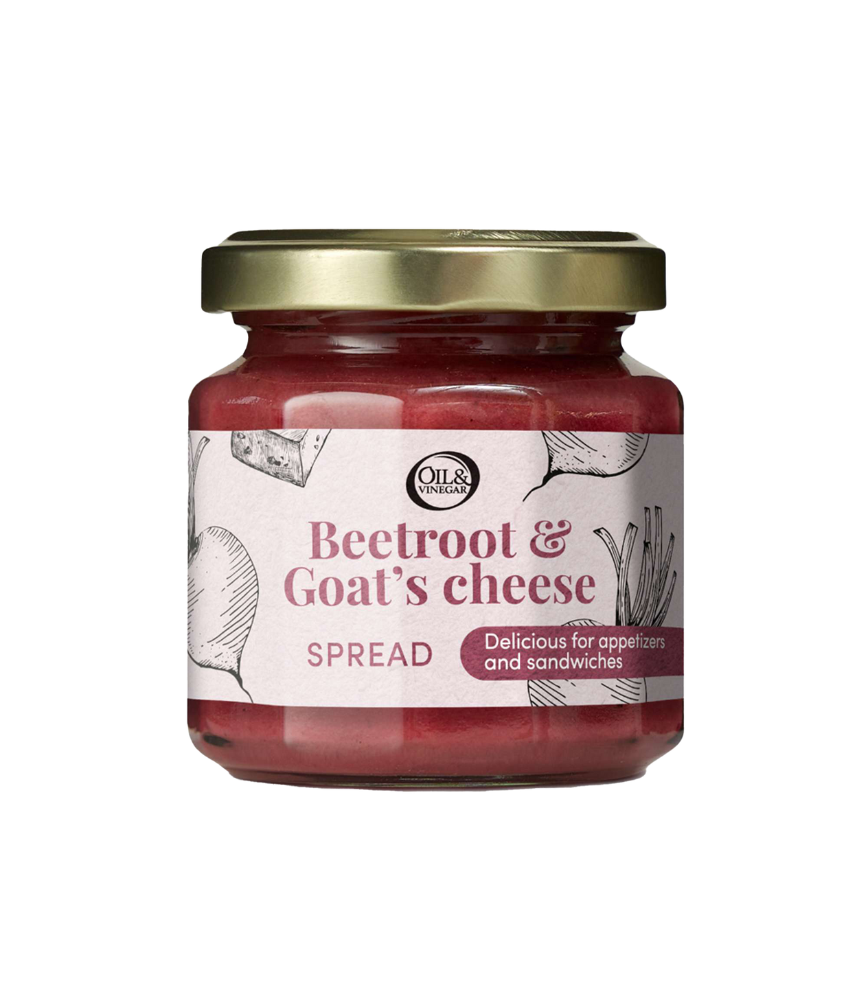 Biet & Geitenkaas Spread - 100g