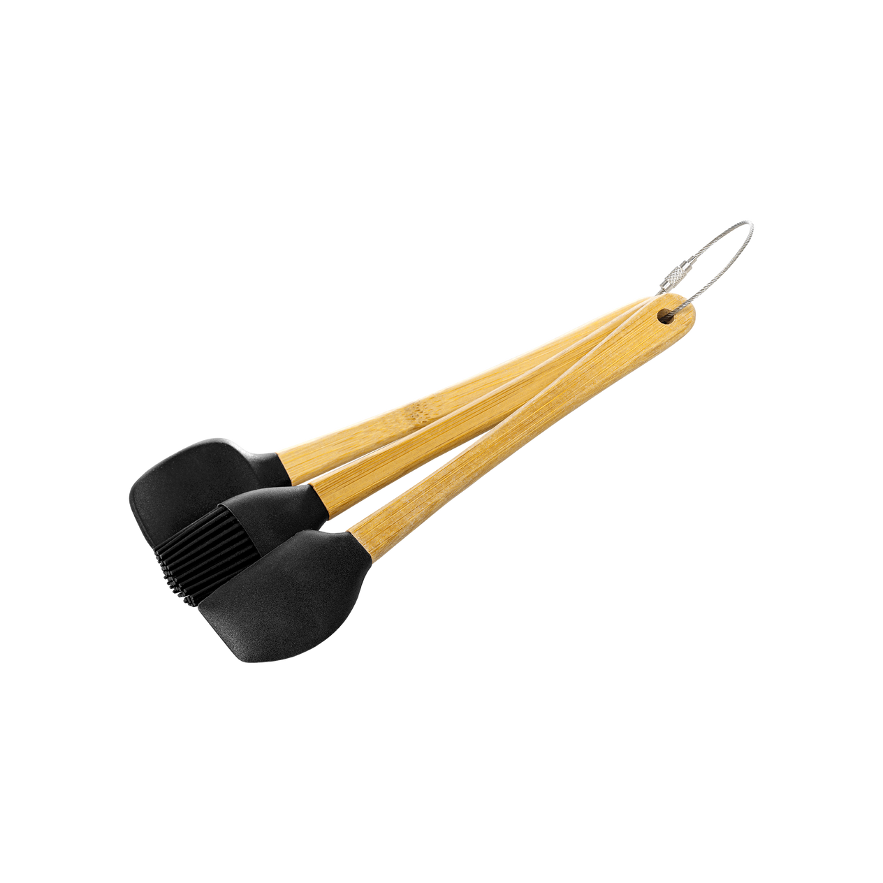 Zwarte Keukentoolset - 3-Delig - 20cm