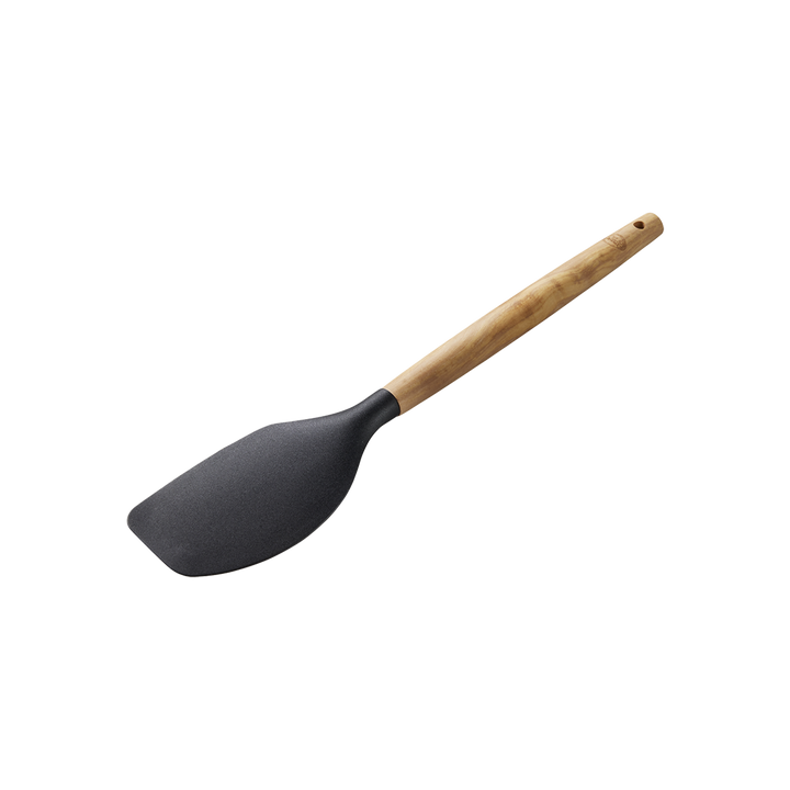 Spatule Plate en Bois d’Olivier - 32 x 6 cm