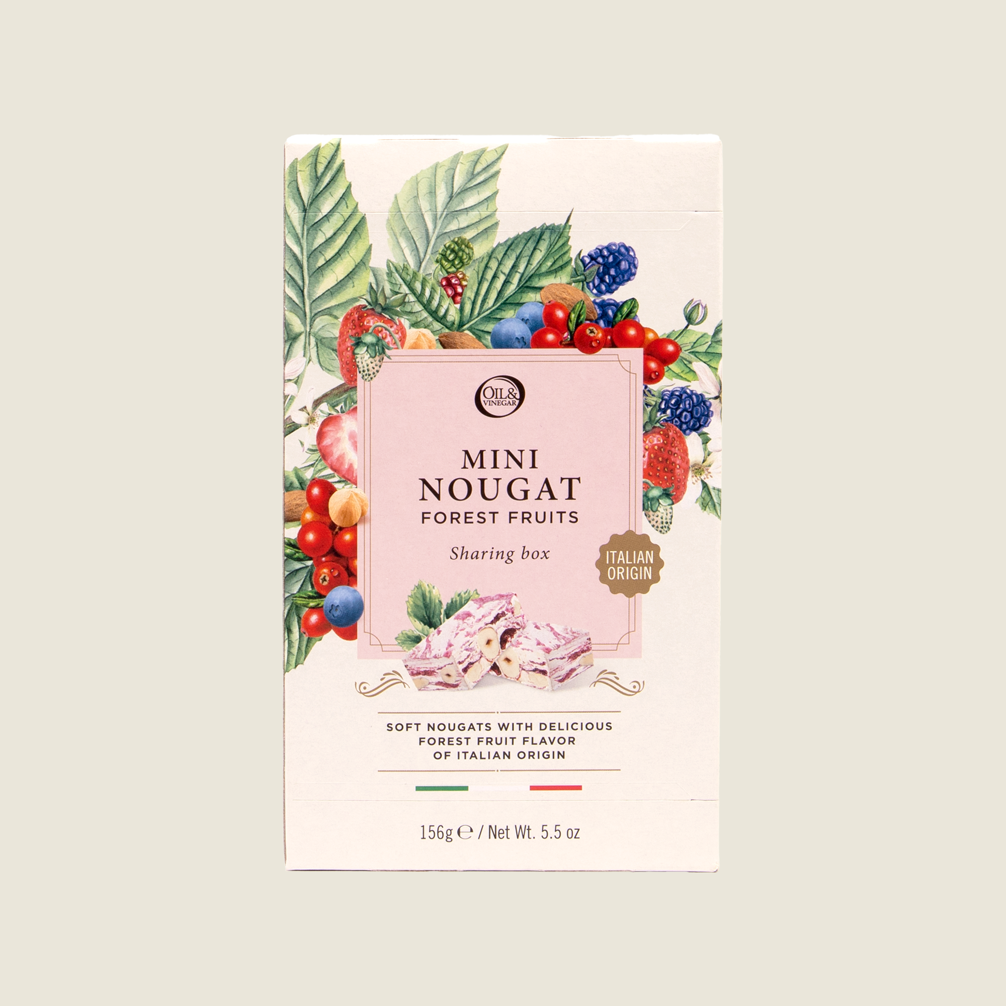 Mini Nougats aux fruits des bois - 156g