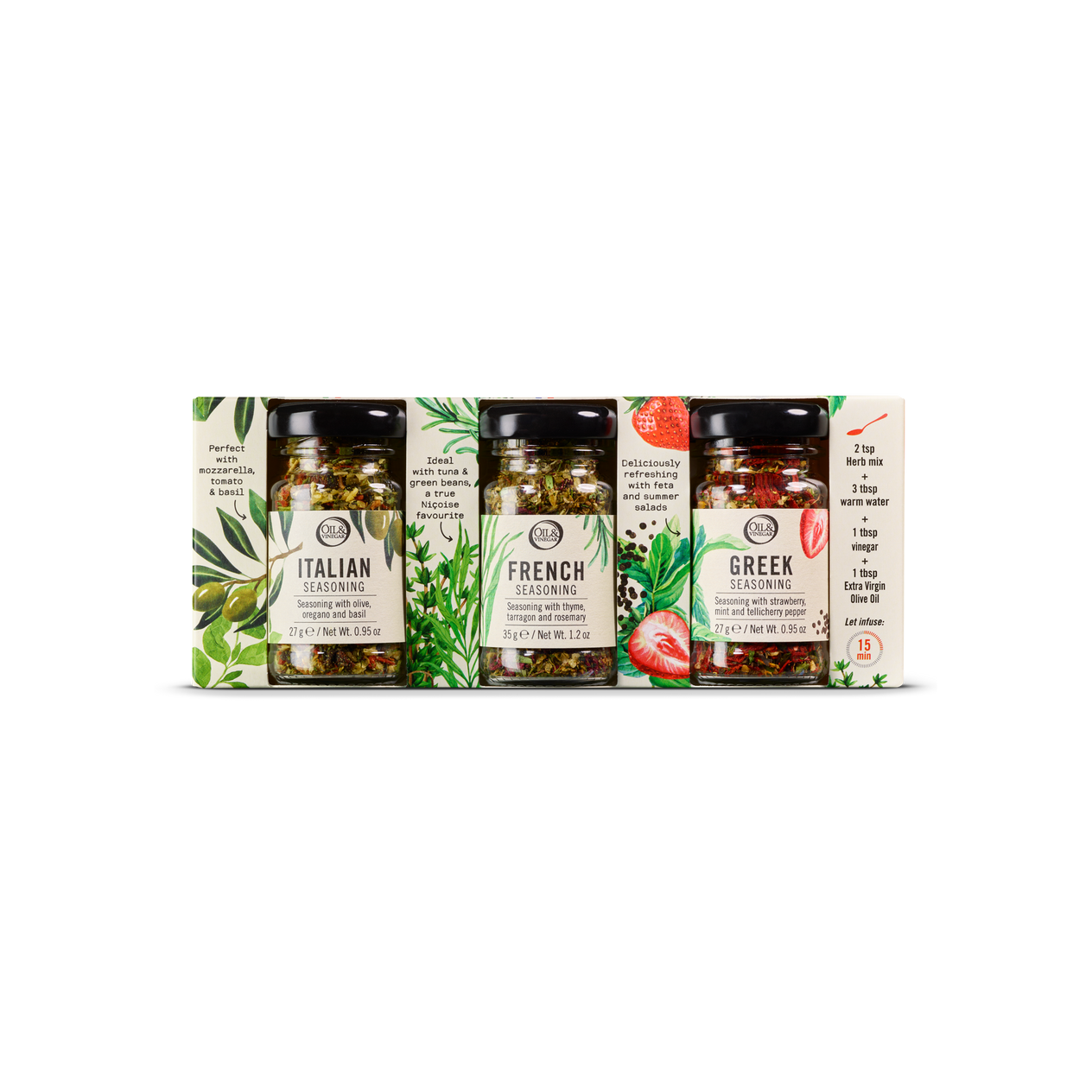 Trio d’herbes pour salade - 89 g