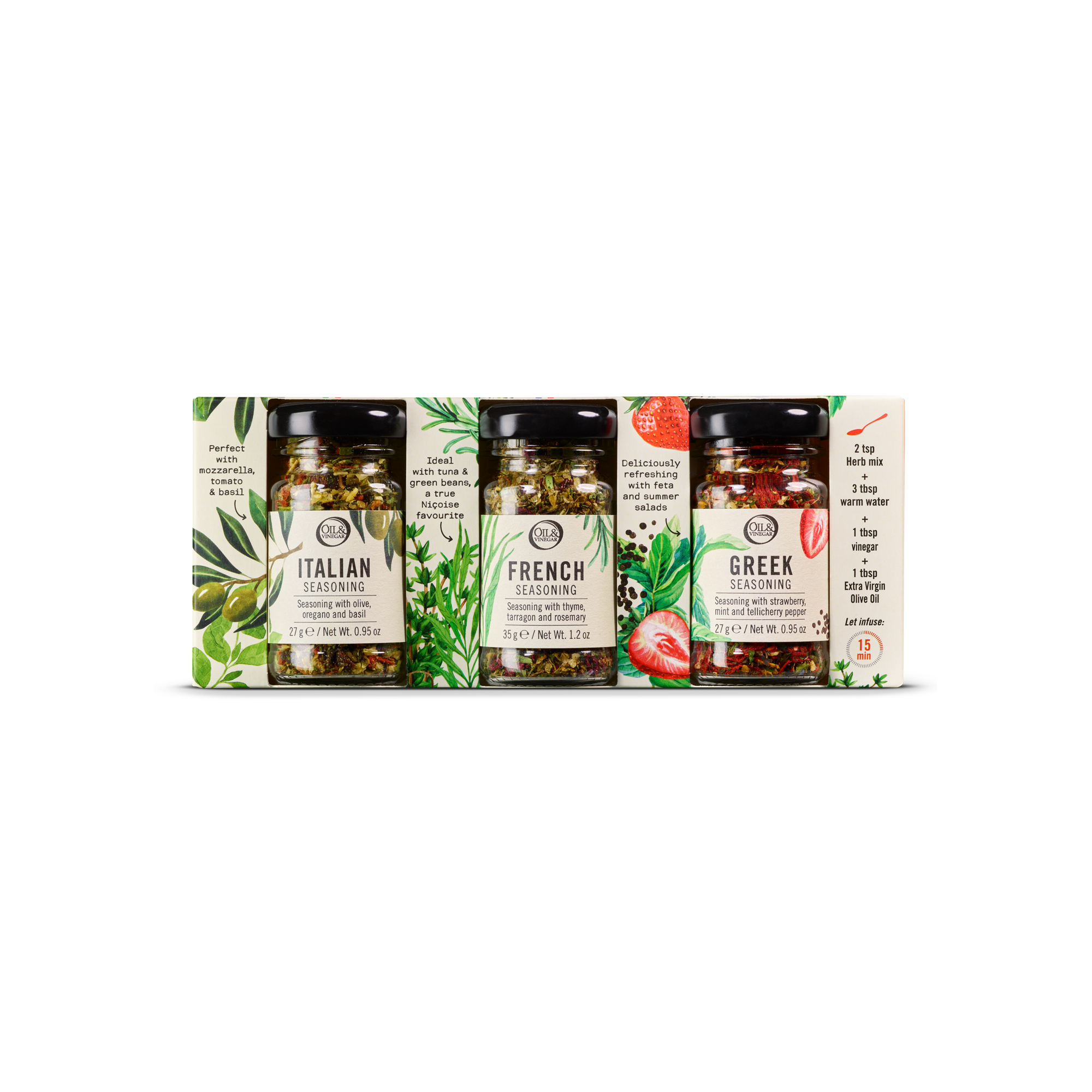 Trio d’herbes pour salade - 89 g