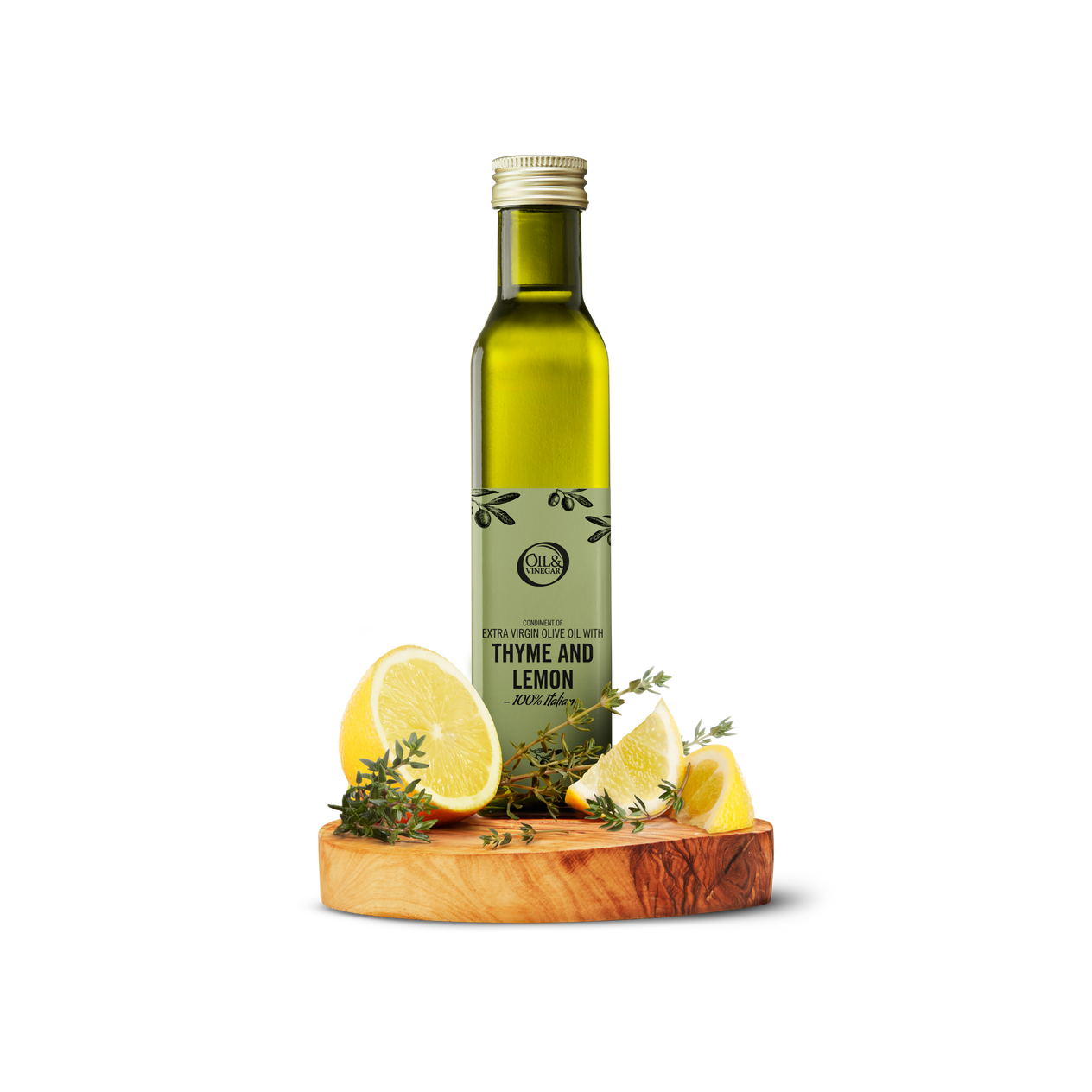 Extra vierge olijfolie met tijm-citroen - 250ml