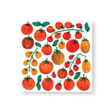 Serviette à tomates - 25 x 25 cm - Lot de 20