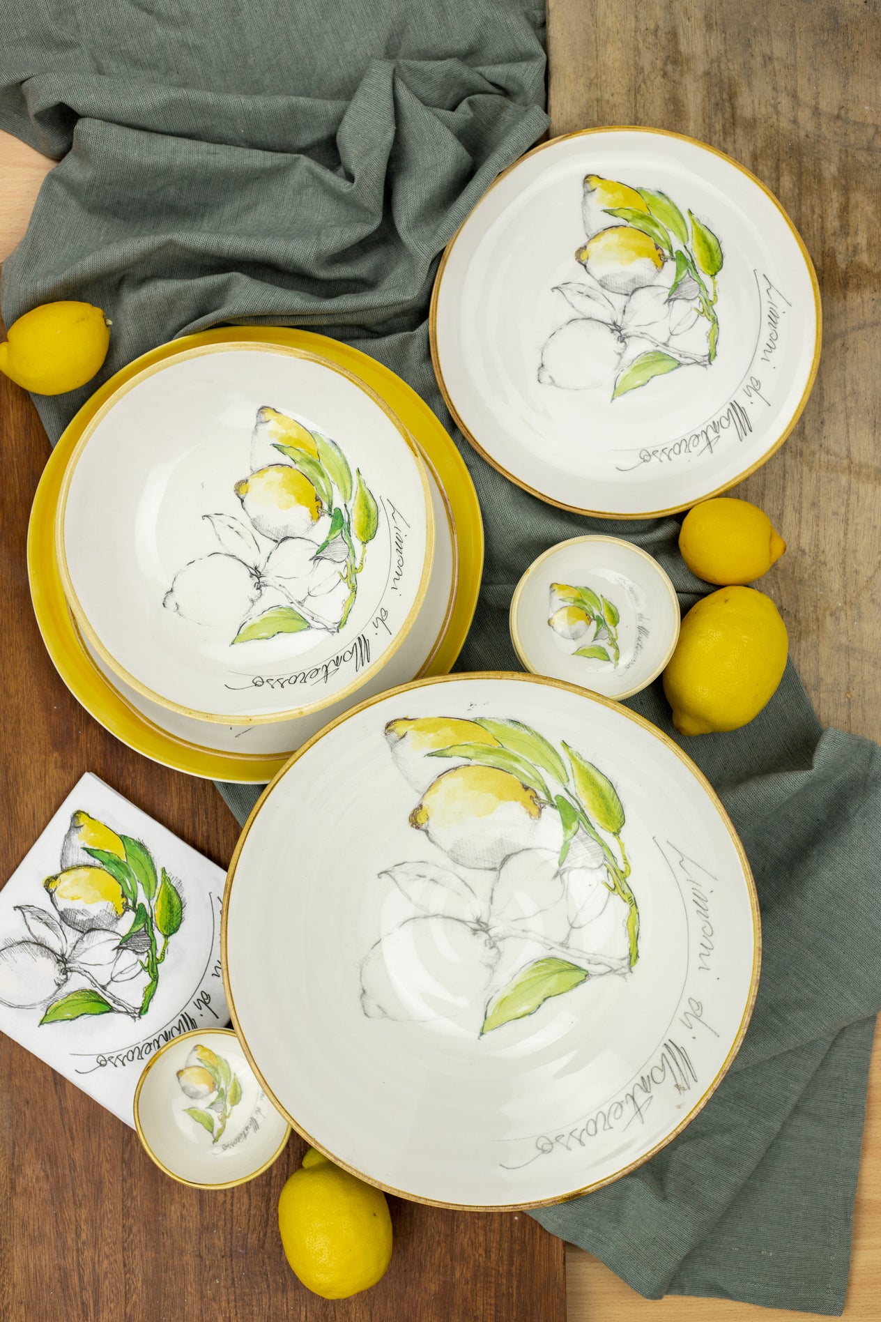 Limoni bord diep - 22,5cm