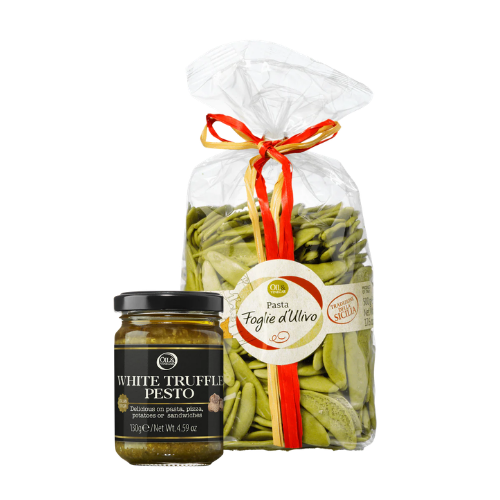 Foglie pasta & Witte truffelpesto duo