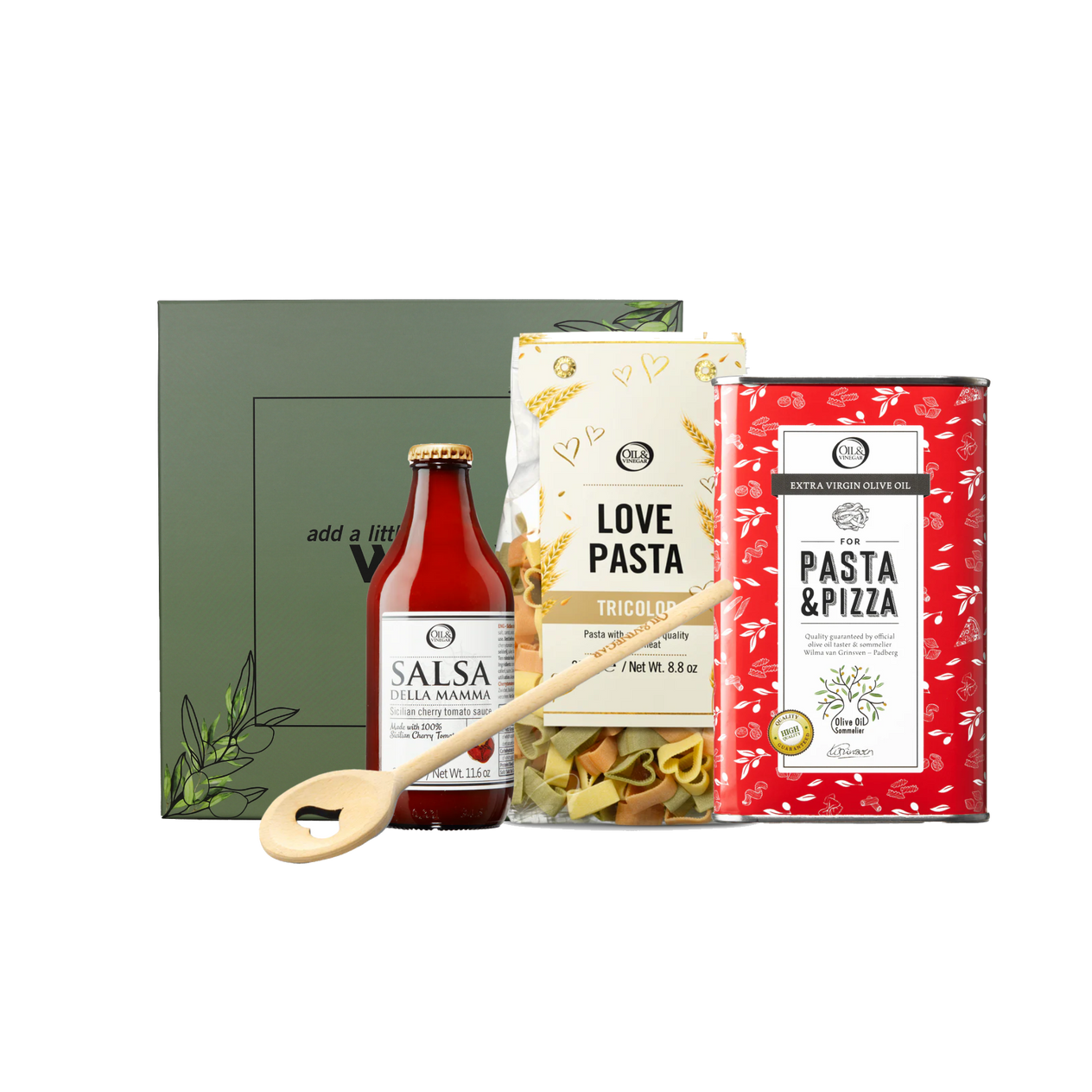 Cadeaupakket Liefdes Pasta Compleet
