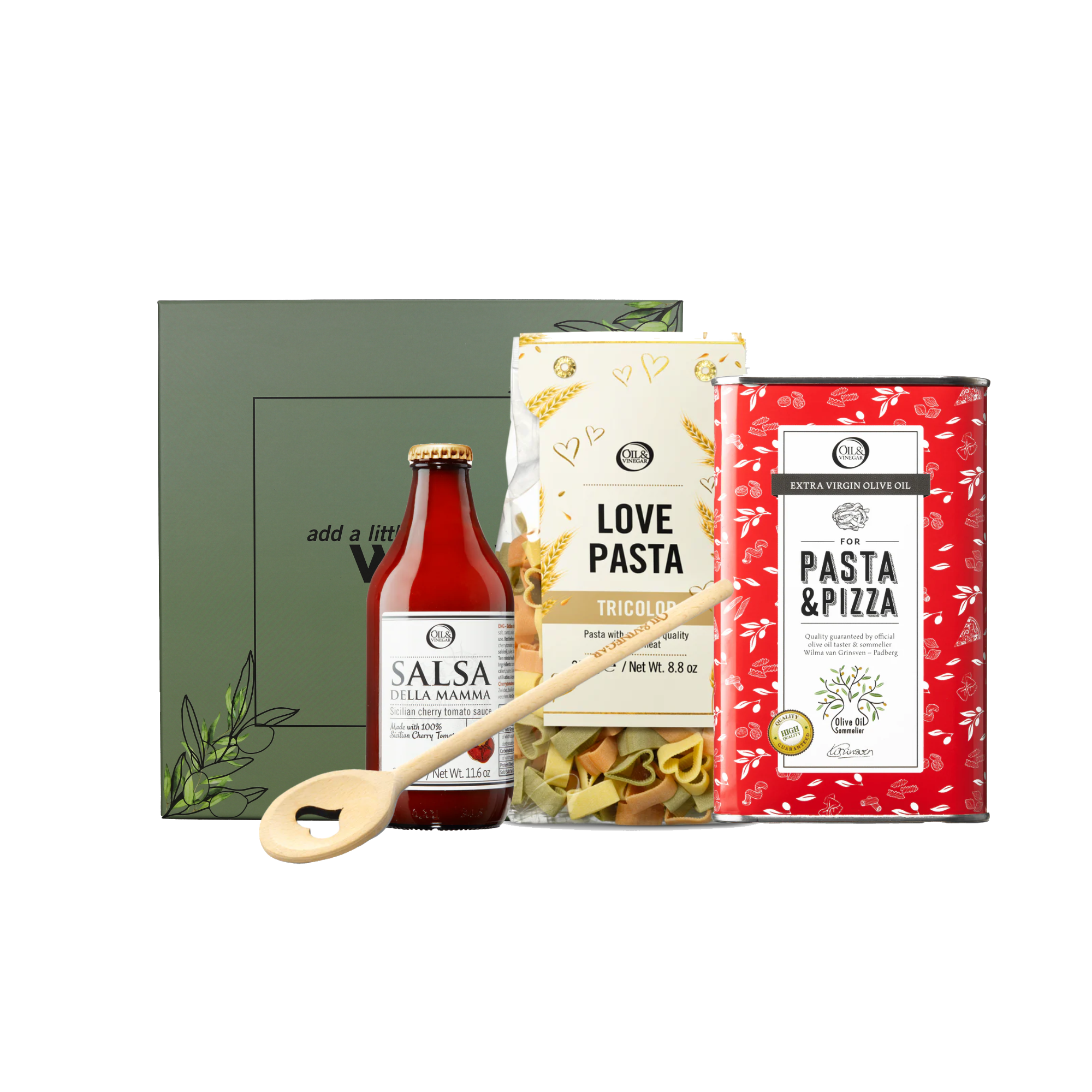 Cadeaupakket Liefdes Pasta Compleet