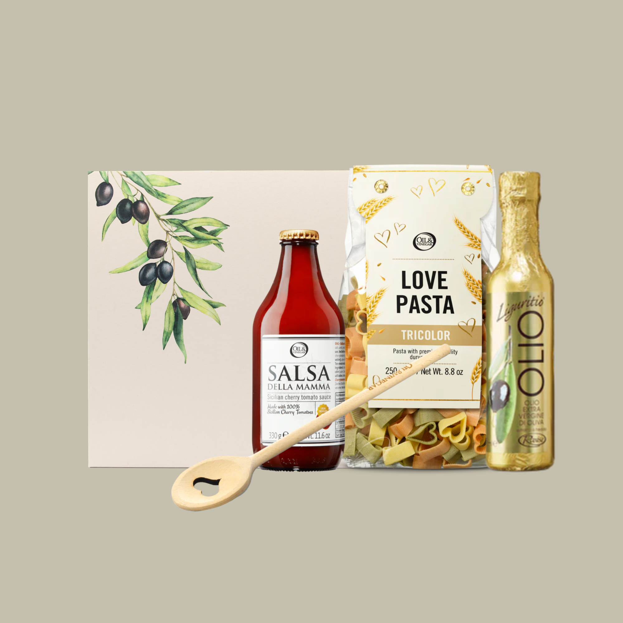 Cadeaupakket Liefdes Pasta Compleet