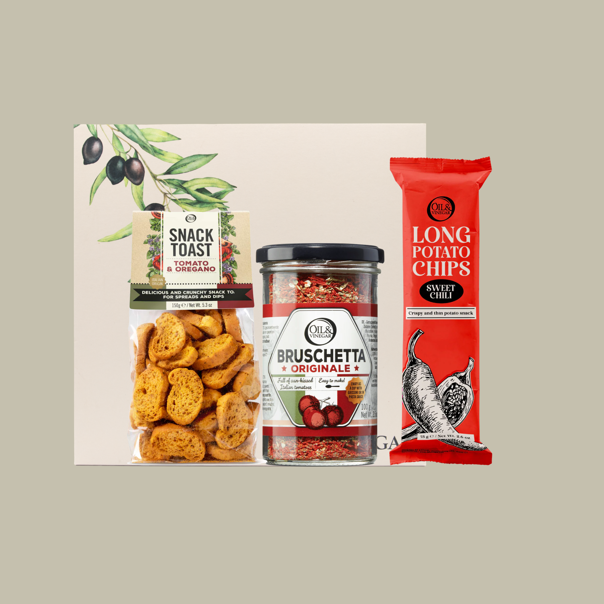 Cadeaupakket Snack & Dip