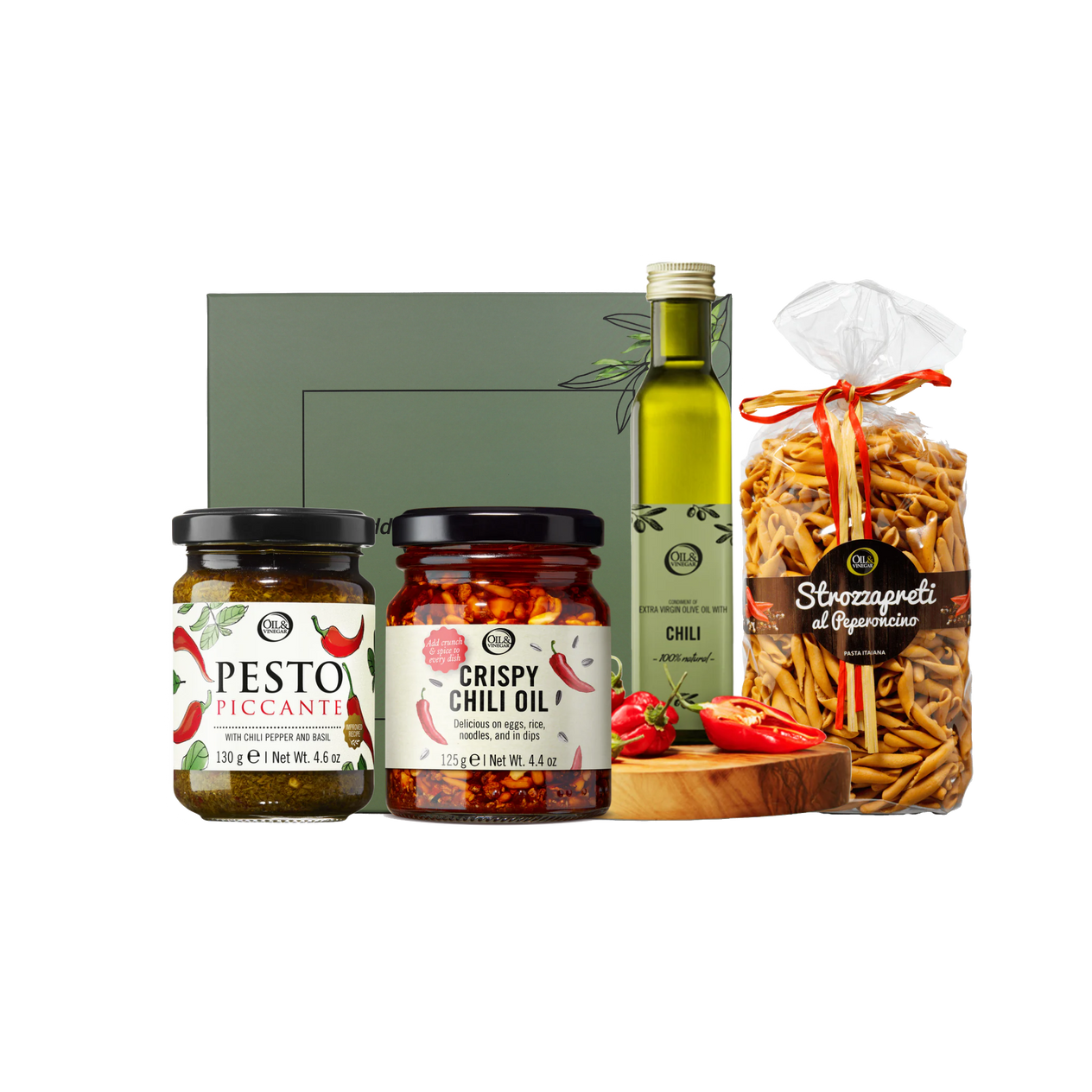 Coffret cadeau de pâtes épicées