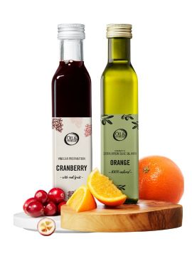 Cranberryazijn & Extra vierge olijfolie met sinaasappel