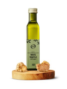 Extra vierge olijfolie met witte truffel
