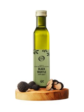 Extra vierge olijfolie met zwarte truffel 