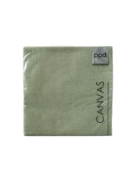 Napkin canvas green - 33x33cm